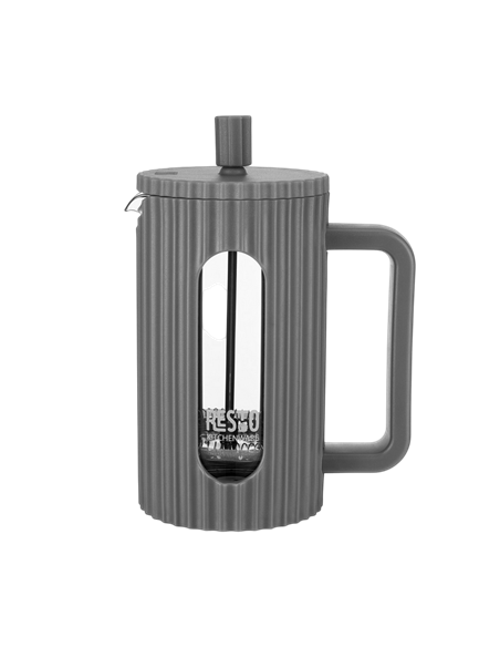 Cafetiera French Press RESTO 90534, 0,6L, Gri inchis