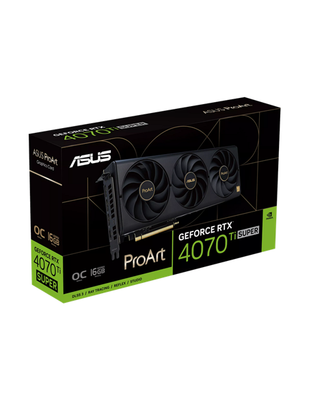 Видеокарта ASUS PROART-RTX4070TIS-O16G, 16GB GDDR6X 256бит