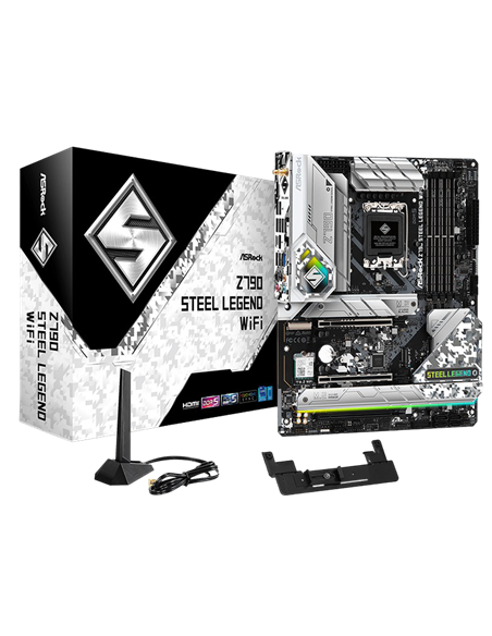 Материнская плата ASRock Z790 STEEL LEGEND WIFI, LGA1700, Intel Z790, ATX