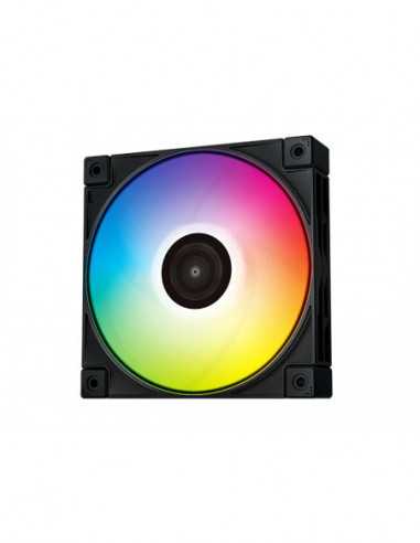 Ventilator pentru carcasa PC, PSU, HDD, VGA, pasta termică PC Case Fan Deepcool FC120- 120x120x25- lt28dB- 61.91CFM- 500-18000PM