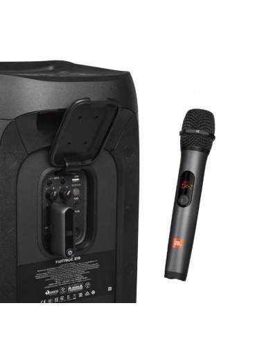 Microfon vocal JBL JBLWIRELESSMIC, Fără fir, Negru