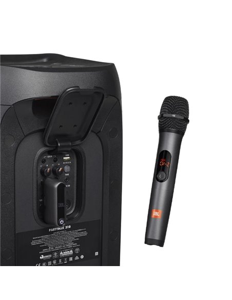 Микрофон для живого исполнения JBL JBLWIRELESSMIC, Беспроводной, Чёрный