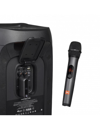 Microfon vocal JBL JBLWIRELESSMIC, Fără fir, Negru