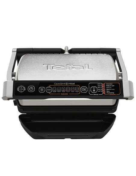 Электрический Гриль Tefal GC706D34, 2000Вт, Чёрный | Серебристый