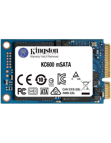 Накопитель SSD Kingston KC600, 512Гб, SKC600MS/512G