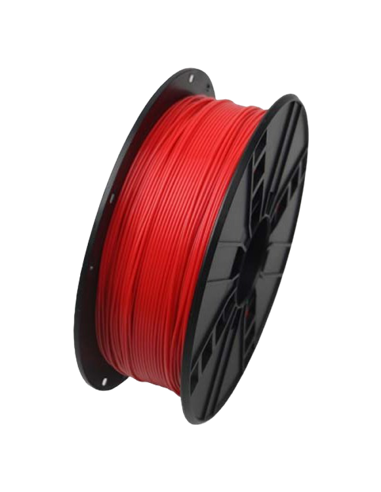 Filament pentru imprimantă 3D Gembird 3DP-ABS1.75-01-R, ABS, Roșu , 1.75 mm, 1 kg