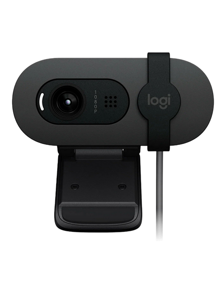 Веб-камера Logitech BRIO 105, Full-HD 1080P, Чёрный