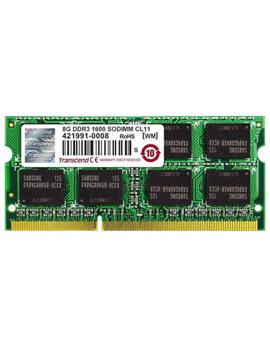 Memorie RAM Transcend TS1GSK64V6H, DDR3 SDRAM, 1600 MHz, 8GB