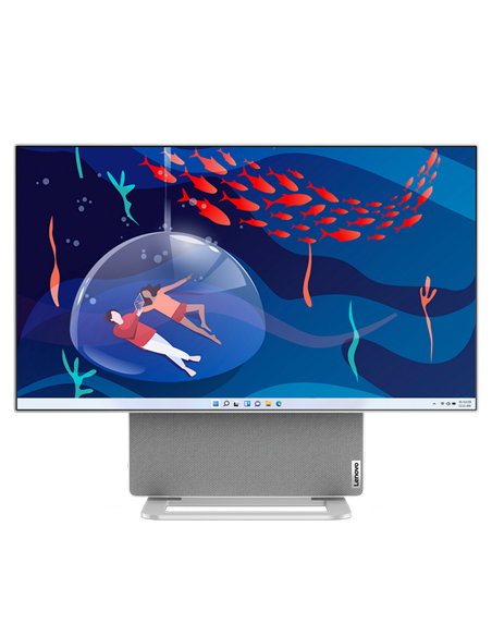 Моноблок Lenovo Yoga AIO 7 27APH8, 27", AMD Ryzen 7 8845HS, 32Гб/1024Гб, Windows 11 Home SL, Cloud Grey