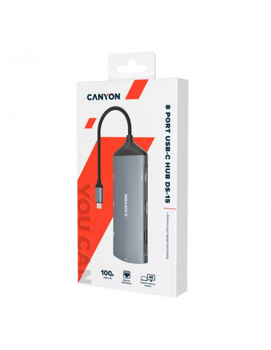 Adaptor Hub Canyon DS-15, Gri