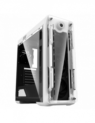 Carcase Gamemax Case ATX GAMEMAX Optical- wo PSU- 0.5mm- 4x120mm ARGB- Fan controller- FrontampSide Transparent panel- 1xUSB3.0-