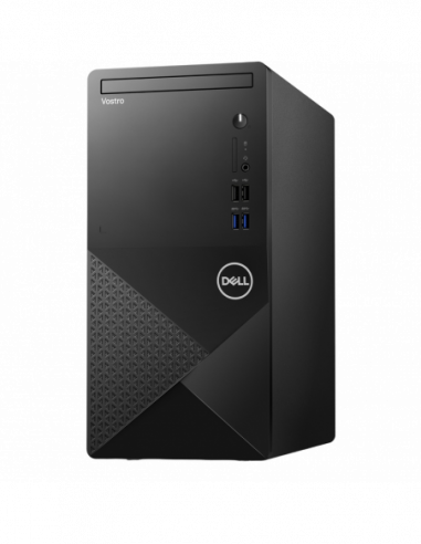 Марочные ПК Dell Vostro 3020 Tower Black (Core i3-13100 3.4-4.5 GHz- 8GB RAM- 256GB- WiFi- Ubuntu)