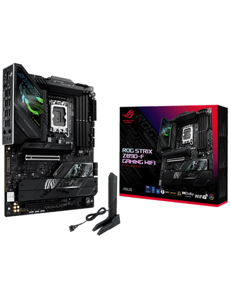 Материнская плата ASUS ROG STRIX Z890-F GAMING WIFI, LGA1851, Intel Z890, ATX