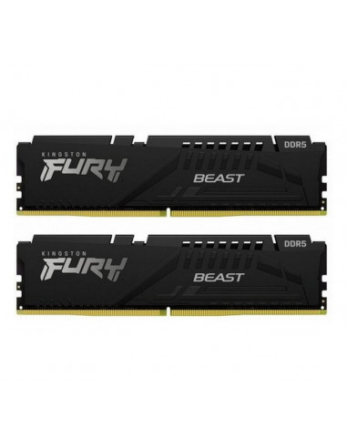 Оперативная память Kingston FURY Beast, DDR5 SDRAM, 6000 МГц, 64Гб, KF560C40BBK2-64