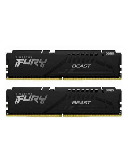 Memorie RAM Kingston FURY Beast, DDR5 SDRAM, 6000 MHz, 64GB, KF560C40BBK2-64