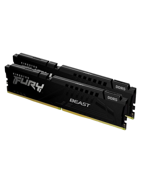 Оперативная память Kingston FURY Beast, DDR5 SDRAM, 6000 МГц, 64Гб, KF560C40BBK2-64 Оперативная память Kingston FURY Beast, DDR5 SDRAM, 6000 МГц, 64Гб, KF560C40BBK2-64