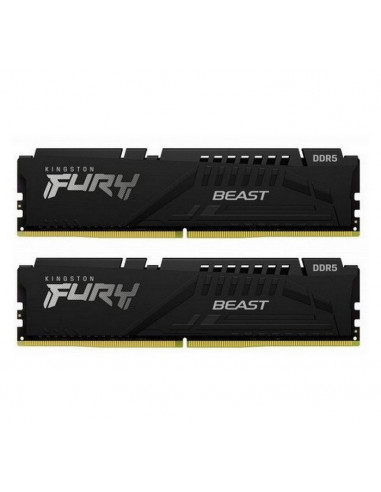 Memorie RAM Kingston FURY Beast, DDR5 SDRAM, 6000 MHz, 64GB, KF560C40BBK2-64