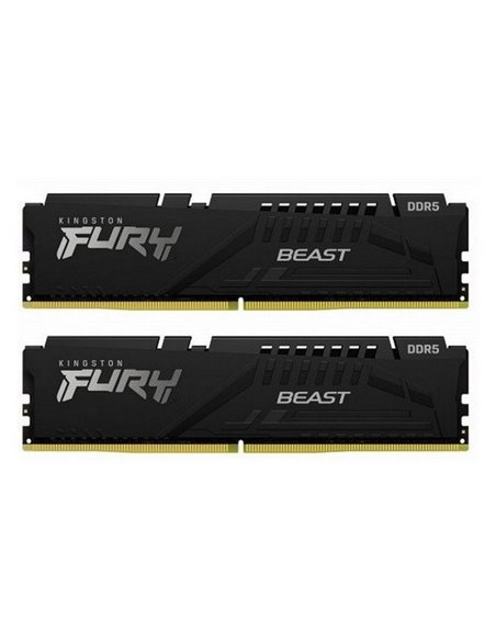Memorie RAM Kingston FURY Beast, DDR5 SDRAM, 6000 MHz, 64GB, KF560C40BBK2-64