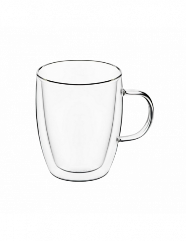 Термосы и чашки Glass cups Ardesto 270 ml 2 pcs- AR2627G