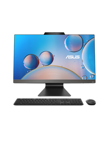 Computer All-in-One ASUS F3702, 27", AMD Ryzen 5 7520U, 8GB/512GB, Windows 11 Pro, Negru