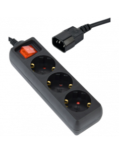 Prelungitor electric Energenie EG-PSU3-01, 3 Prize, 0,6m, Negru
