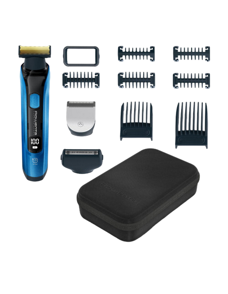 Trimmer pentru bărbați Rowenta Forever Sharp Ultimate TN6200F4, Albastru