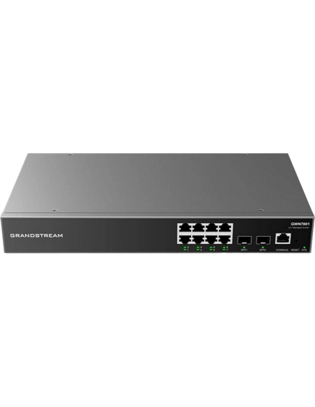 Сетевой коммутатор Grandstream GWN7801, 8x 10/100/1000 Мбит/с