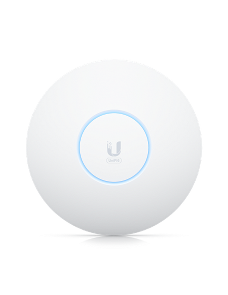 Беспроводная точка доступа Ubiquiti U6-Enterprise, До 10200 Мбит/с, Белый