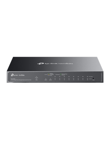 Comutator PoE TP-LINK ES210GMP, 8x IEEE 802.3af/at PoE+ Ports