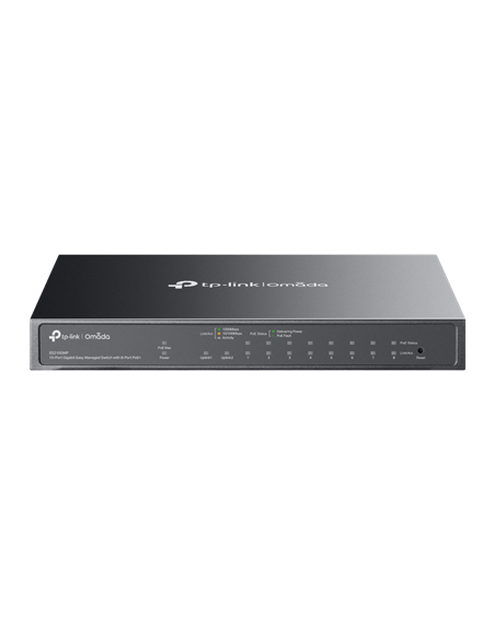 PoE коммутатор TP-LINK ES210GMP, 8x IEEE 802.3af/at PoE+ Ports