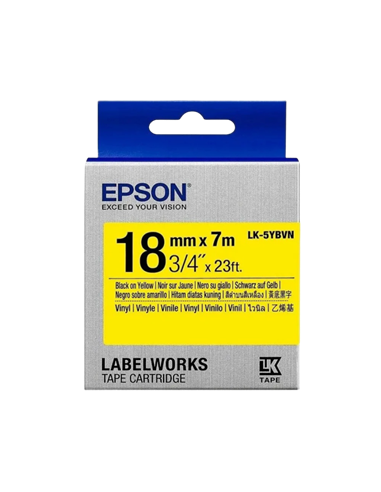 Картридж с лентой Epson LK-5YBVN, 18 мм x 7 м