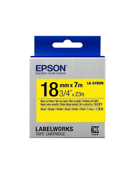 Картридж с лентой Epson LK-5YBVN, 18 мм x 7 м