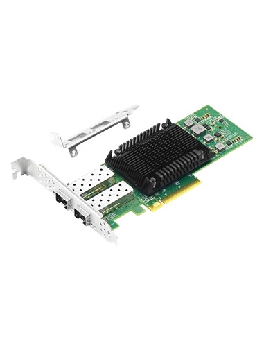 Сетевой адаптер LR-Link LRES1021PF-2SFP28, Зелёный