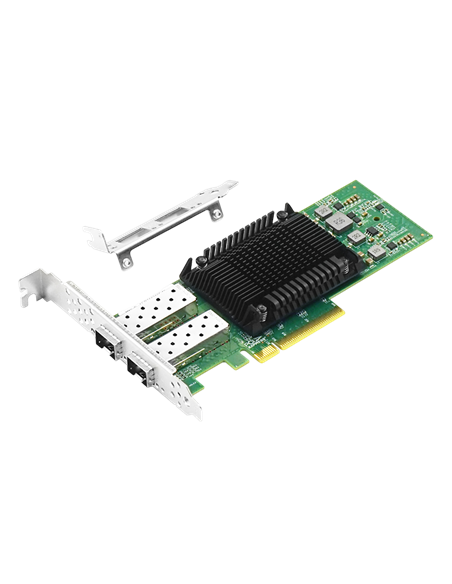 Сетевой адаптер LR-Link LRES1021PF-2SFP28, Зелёный