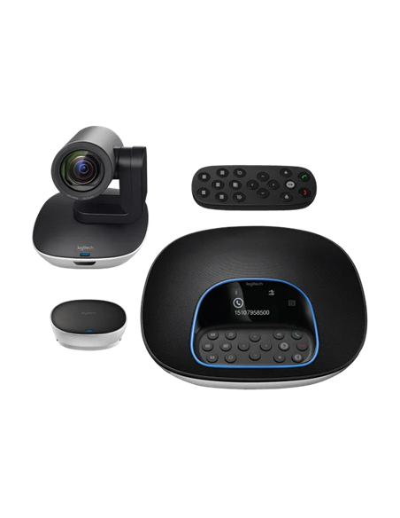 Cameră Web Logitech GROUP, Full-HD 1080P, Negru