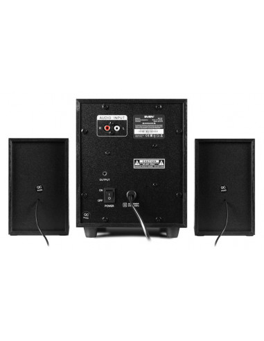 Компьютерные колонки 2.1 SVEN MS-107, Чёрный