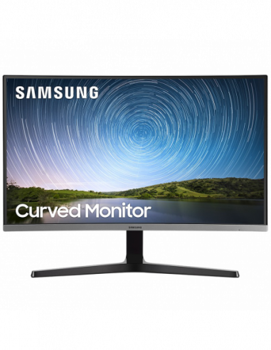 Monitoare LCD 27-35 Full-HD și UWHD 27.0 SAMSUNG C27R500FHI- Gray (Curved-VA Full-HD- 4ms- 250cd- LED Mega-DCR- D-Sub+HDMI- Spk)