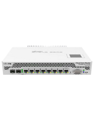 Маршрутизатор MikroTik CCR1009-7G-1C-1S+PC, Белый