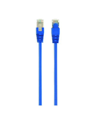 Patch cord Cablexpert PP22-1M/B, Cat5e FTP, 1m, Albastru