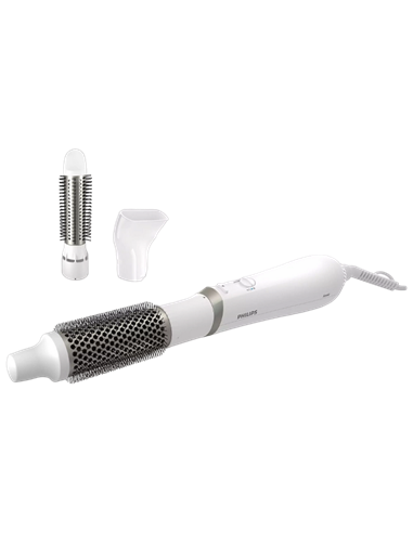 Uscător de păr-perie Philips BHA303/00, 800W, Alb