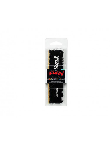 Memorie RAM Kingston FURY Beast RGB, DDR4 SDRAM, 3600 MHz, 16GB, KF436C18BBA/16