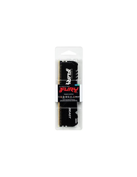 Memorie RAM Kingston FURY Beast RGB, DDR4 SDRAM, 3600 MHz, 16GB, KF436C18BBA/16
