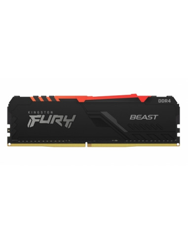 Memorie RAM Kingston FURY Beast RGB, DDR4 SDRAM, 3600 MHz, 16GB, KF436C18BBA/16