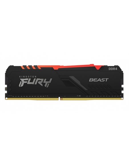 Memorie RAM Kingston FURY Beast RGB, DDR4 SDRAM, 3600 MHz, 16GB, KF436C18BBA/16