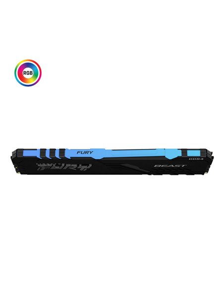 Memorie RAM Kingston FURY Beast RGB, DDR4 SDRAM, 3600 MHz, 16GB, KF436C18BBA/16