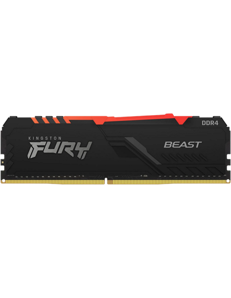 Memorie RAM Kingston FURY Beast RGB, DDR4 SDRAM, 3600 MHz, 16GB, KF436C18BBA/16