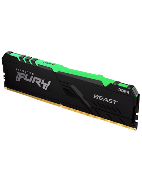 Memorie RAM Kingston FURY Beast RGB, DDR4 SDRAM, 3600 MHz, 16GB, KF436C18BBA/16