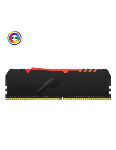 Memorie RAM Kingston FURY Beast RGB, DDR4 SDRAM, 3600 MHz, 16GB, KF436C18BBA/16
