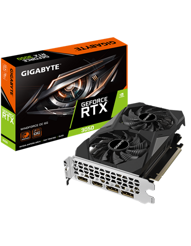 Placă Video Gigabyte GV-N3050WF2OC-6GD, 6GB GDDR6 96bit