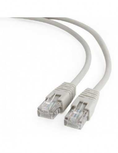 Патч-корды 3m- FTP Patch Cord Gray- PP22-3M- Cat.5E- Cablexpert- molded strain relief 50u plugs